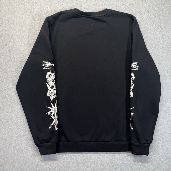 Things By Garrett Crewneck Sweatshirt Men’s Large Black Pullover - Picture 7 of 12